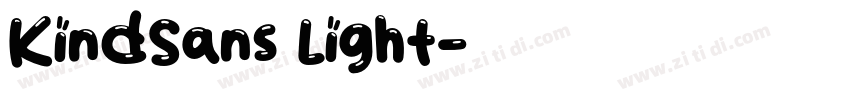 KindSans Light字体转换